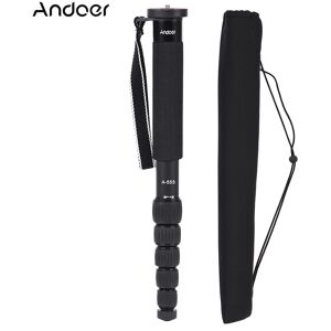Andoer A-555 6-Section Compact Portable Photography Aluminum Alloy Monopod K2k9 Andoer A-555 6-Section Compact Portable Photography Aluminum Alloy Monopod K2k9
