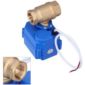 Micro Motorized Ball Valve Straight Through Brass Industrial Equipment For Water Micro Motorized Ball Valve Straight Through Brass Industrial Equipment For Water