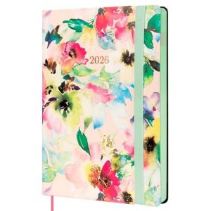Diary Finocam Flexi Joy Bloom A5 14,8 X 21 Cm 2026 Diary Finocam Flexi Joy Bloom A5 14,8 X 21 Cm 2026