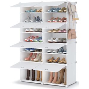 Homidec Shoe Storage, Oversized 2 X 7 Tier Shoe Rack Organiser To 28 Pair Shoes, Homidec Shoe Storage, Oversized 2 X 7 Tier Shoe Rack Organiser To 28 Pair Shoes,