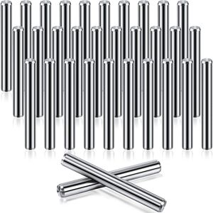Sodial 3x(32 Pieces 5 Mm X 40 Mm Shelves Dowel Pins Metal Bookshelf Pegs Support Z4n7) Sodial 3x(32 Pieces 5 Mm X 40 Mm Shelves Dowel Pins Metal Bookshelf Pegs Support Z4n7)