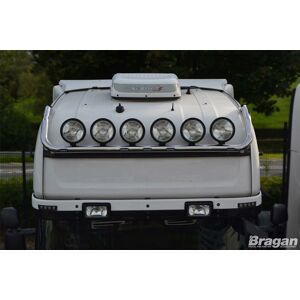 Bragan™ Roof Bar B + Spot Lamps For Man Tgx 2015 - 2023 Xlx Stainless Steel Front Truck Bragan™ Roof Bar B + Spot Lamps For Man Tgx 2015 - 2023 Xlx Stainless Steel Front Truck