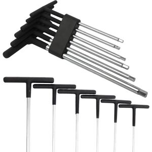 C.K Tools T-Handle Hex Key Set, 6 Piece, C45 Steel Shafts, Chrome Vanadium Tips, C.K Tools T-Handle Hex Key Set, 6 Piece, C45 Steel Shafts, Chrome Vanadium Tips,