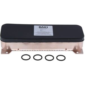 Baxi 247224 Dhw Plate Heat Exchanger, Fits Combi 80/100/130/133 He - E78-756 Baxi 247224 Dhw Plate Heat Exchanger, Fits Combi 80/100/130/133 He - E78-756
