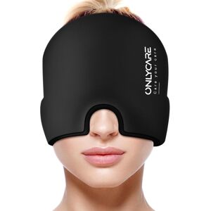 onlycare Onlycare Migraine Relief Cap Odorless Headache Hat Ice And Hot Mask Black onlycare Onlycare Migraine Relief Cap Odorless Headache Hat Ice And Hot Mask Black