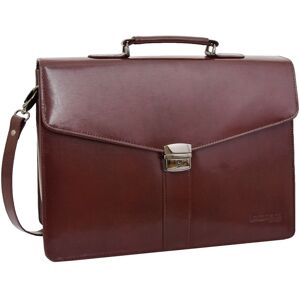 House Of Luggage Mens Brown Leather Briefcase Laptop Case Office Satchel Work Shoulder Bag Victor House Of Luggage Mens Brown Leather Briefcase Laptop Case Office Satchel Work Shoulder Bag Victor