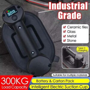 Gowtall 300kg Electric Vacuum Suction Cup Heavy-Duty Suction Tile Glass Lifter Tool Lcd Gowtall 300kg Electric Vacuum Suction Cup Heavy-Duty Suction Tile Glass Lifter Tool Lcd
