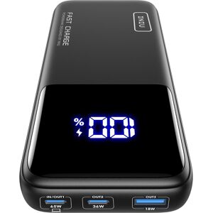 65w Laptop Power Bank, 20000mah Portable Laptop Charger, High Capacity Usb C *2 65w Laptop Power Bank, 20000mah Portable Laptop Charger, High Capacity Usb C *2