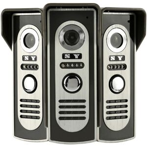 7” Wired Video Door Phone System Visual Intercom Doorbell With Indoor Monitor 7” Wired Video Door Phone System Visual Intercom Doorbell With Indoor Monitor