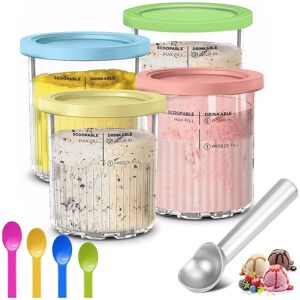 Sodial Ice Cream Containers Replacement For Creami Pints And Lids 24oz Cups6175 Sodial Ice Cream Containers Replacement For Creami Pints And Lids 24oz Cups6175
