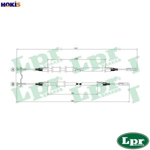 Lpr Cable Pull Parking Brake C0585b For Opel E 18 Nvr 1.8l C20xe/20ne/20let 2.0l Lpr Cable Pull Parking Brake C0585b For Opel E 18 Nvr 1.8l C20xe/20ne/20let 2.0l