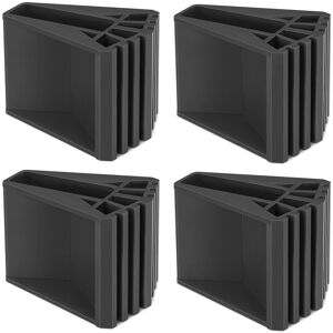 Sodial 3x(Ladder Feet Pack Of 4 Rubber Ladder Feet Non-Slip Ladder Foot Cover1827 Sodial 3x(Ladder Feet Pack Of 4 Rubber Ladder Feet Non-Slip Ladder Foot Cover1827