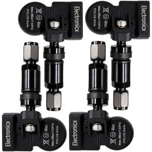 Electronicx Tyre Pressure Sensors Tpms Sensors Metal Valve Black For Opel Astra J Corsa D Za Electronicx Tyre Pressure Sensors Tpms Sensors Metal Valve Black For Opel Astra J Corsa D Za
