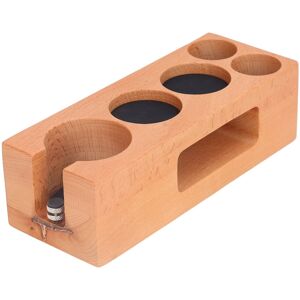 Coffee Tamper Holder Multifunction Food Safe Wooden Coffee Tamping Station For Coffee Tamper Holder Multifunction Food Safe Wooden Coffee Tamping Station For