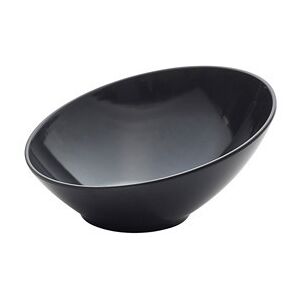 Genware Black Melamine Slanted Buffet Bowl Restaurant Events Hotels 21 X 20 X 10cm Genware Black Melamine Slanted Buffet Bowl Restaurant Events Hotels 21 X 20 X 10cm