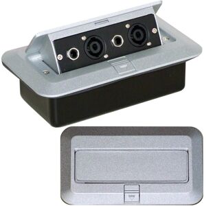 Thatcable Pro Pop Up Wall Floor Plate & Back Box 4 Pole Spkon & 6.35mm Speaker Amp Outlet Thatcable Pro Pop Up Wall Floor Plate & Back Box 4 Pole Spkon & 6.35mm Speaker Amp Outlet