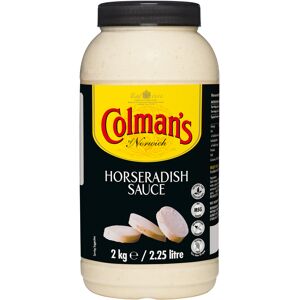 Colman'S Professional Horseradish Sauce 2x2.25ltr Colman'S Professional Horseradish Sauce 2x2.25ltr