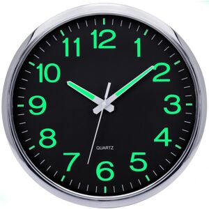 Branded 12 Inch Wall Clocks Glow In The Dark Silent Non Ticking Night Lights Luminous Mo Branded 12 Inch Wall Clocks Glow In The Dark Silent Non Ticking Night Lights Luminous Mo
