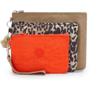 Kipling Iaka L Wristlet 3 Pouches (+ Removable Wristlet) - Early Tan Rrp £49 Kipling Iaka L Wristlet 3 Pouches (+ Removable Wristlet) - Early Tan Rrp £49