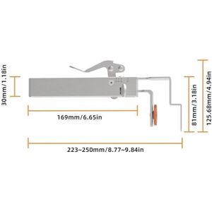 Adjustable Drawer Clamp Stainless Steel Adjustable Drawer Fixing Clamp For Adjustable Drawer Clamp Stainless Steel Adjustable Drawer Fixing Clamp For