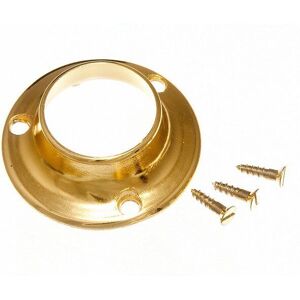 Onestopdiy New 100 X Wardrobe Rod Rail Support Brackets Socket Eb Slim Top Quality 25mm - O Onestopdiy New 100 X Wardrobe Rod Rail Support Brackets Socket Eb Slim Top Quality 25mm - O