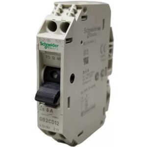 Schneider - GB2CD12 Circuit Breaker - 6A 2-Pole N-Connection Schneider - GB2CD12 Circuit Breaker - 6A 2-Pole N-Connection