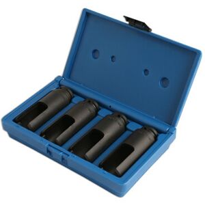 Diesel Injector Nozzle Sockets 1/2"D 4pc - Laser 4843 New Diesel Injector Nozzle Sockets 1/2"D 4pc - Laser 4843 New