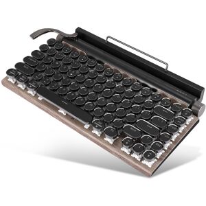 Sodial Retro Typewriter Keyboard Bluetooth Keyboard Usb Mechanical Punk Keycaps7846 Sodial Retro Typewriter Keyboard Bluetooth Keyboard Usb Mechanical Punk Keycaps7846