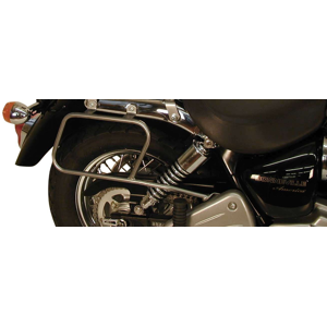 Becker Triumph Bonneville Amerika/speedmaster Saddlebag Holder - Chrome By H&b Becker Triumph Bonneville Amerika/speedmaster Saddlebag Holder - Chrome By H&b