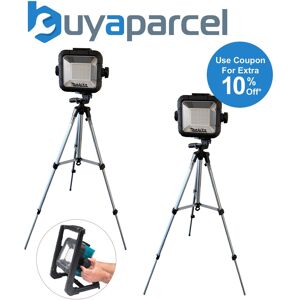 Makita Dml805 18v 110v Lxt Led Work Light Site Light + Tripod Stand + Bag X 2 Makita Dml805 18v 110v Lxt Led Work Light Site Light + Tripod Stand + Bag X 2