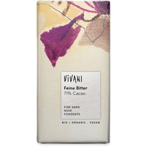 Vivani Fine Dark 71% Cocoa Chocolate 100g X Pack Of 10 Vivani Fine Dark 71% Cocoa Chocolate 100g X Pack Of 10