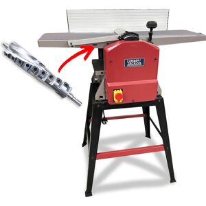 Lumberjack Helical Planer Thicknesser 1500w 254mm Width 24 Tc Cutters Dust Port Cast Bed Lumberjack Helical Planer Thicknesser 1500w 254mm Width 24 Tc Cutters Dust Port Cast Bed