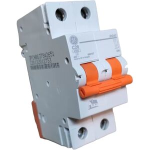 Ge Power 690707 Dg42 C20 Circuit Breaker Magnetic Thermal 2p 20a 4.5ka C 2 Ge Power 690707 Dg42 C20 Circuit Breaker Magnetic Thermal 2p 20a 4.5ka C 2