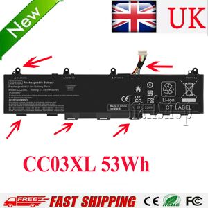 For Hp Elitebook 840 G7/g8 845 G7/g8 53wh Battery Cc03xl L78555-005 L77608-1c1 For Hp Elitebook 840 G7/g8 845 G7/g8 53wh Battery Cc03xl L78555-005 L77608-1c1