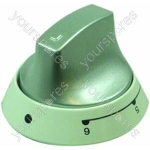 Genuine Knob 6 Heat Alum For Hotpoint Cookers And Ovens Genuine Knob 6 Heat Alum For Hotpoint Cookers And Ovens