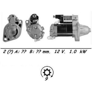 Genuine Wai Starter Motor For Honda Cr-V K20a4 2.0 Litre (11/2001-06/2007) Genuine Wai Starter Motor For Honda Cr-V K20a4 2.0 Litre (11/2001-06/2007)