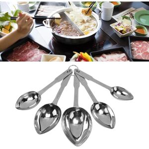 5x Stainless Steel Long Handle Spoon Ergonomic Bright Ladle Soup Spoon 5x Stainless Steel Long Handle Spoon Ergonomic Bright Ladle Soup Spoon