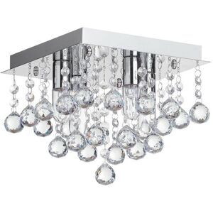Litecraft Orlando Ceiling Light Bathroom Ip44 Rated Flush Mount- Polished Chrome Litecraft Orlando Ceiling Light Bathroom Ip44 Rated Flush Mount- Polished Chrome