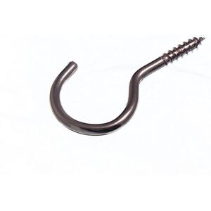 Onestopdiy 1,000 X Unshouldered Screw In Cup Hanger Hooks 38mm Chrome Plated Steel Onesto Onestopdiy 1,000 X Unshouldered Screw In Cup Hanger Hooks 38mm Chrome Plated Steel Onesto