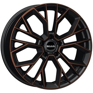 Alloy Wheel Mak Stilo For Honda Accord 8.5x21 5x114,3 Black & Bronze Ffx Alloy Wheel Mak Stilo For Honda Accord 8.5x21 5x114,3 Black & Bronze Ffx
