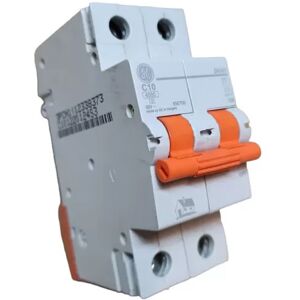Ge Power 690705 Dg42 C10 Automatic Circuit Breaker 2p 10a 4.5ka C 2 Ge Power 690705 Dg42 C10 Automatic Circuit Breaker 2p 10a 4.5ka C 2