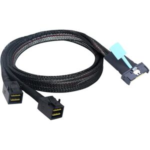 Sodial 2x(Mcio 8i To 2 X Sff 8643 Cable Pcie Gen5 Mcio 8x To Sas Sff 8643 High5728 Sodial 2x(Mcio 8i To 2 X Sff 8643 Cable Pcie Gen5 Mcio 8x To Sas Sff 8643 High5728