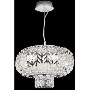 Endon Lighting Endon "Fantasy" Three Light Chrome And Crystal Ceiling Pendant. Fantasy-3ch Endon Lighting Endon "Fantasy" Three Light Chrome And Crystal Ceiling Pendant. Fantasy-3ch