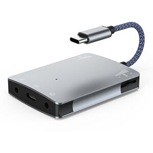 Sodial 6x(Usb C Live Sound Card Speaker 3.5mm Audio Interface Adapter For /3061 Sodial 6x(Usb C Live Sound Card Speaker 3.5mm Audio Interface Adapter For /3061