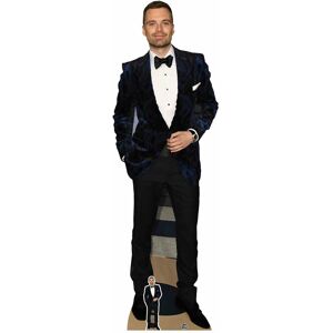 Sebastian Stan Actor Lifesize Cardboard Cutout / Standee With Free Mini Sebastian Stan Actor Lifesize Cardboard Cutout / Standee With Free Mini