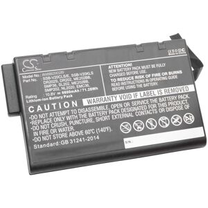 Vhbw Battery For Getac B300 V200 X500 M230 S400 V1010 V100 6600mah Vhbw Battery For Getac B300 V200 X500 M230 S400 V1010 V100 6600mah