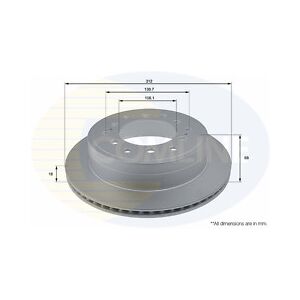 Comline Lexus Gx & Toyota 4 Runner Rear Brake Discs - 312mm Vented Set Comline Lexus Gx & Toyota 4 Runner Rear Brake Discs - 312mm Vented Set