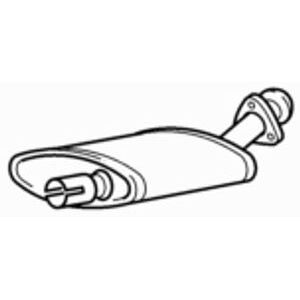 Premium Quality Centre Exhaust Middle Silencer For Jaguar Xjs 9epcna 4.0 (1992-1994) Premium Quality Centre Exhaust Middle Silencer For Jaguar Xjs 9epcna 4.0 (1992-1994)