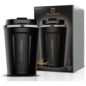 Heemburg Stainless Steel Travel Coffee Mug 350ml – Leak Proof Reusable Insulated Coffe Heemburg Stainless Steel Travel Coffee Mug 350ml – Leak Proof Reusable Insulated Coffe