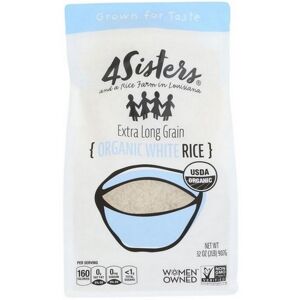 4 Sisters Organic Long Grain White Rice 2 Lb (Case Of 6) 4 Sisters Organic Long Grain White Rice 2 Lb (Case Of 6)
